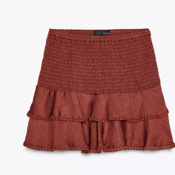 Zara Terracotta Ruffle set - Picture 6 of 14